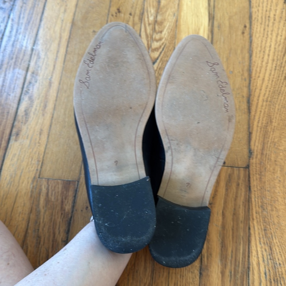 Sam Edelman Lewellyn Black Studded Mules 37 US7 - Picture 8 of 8